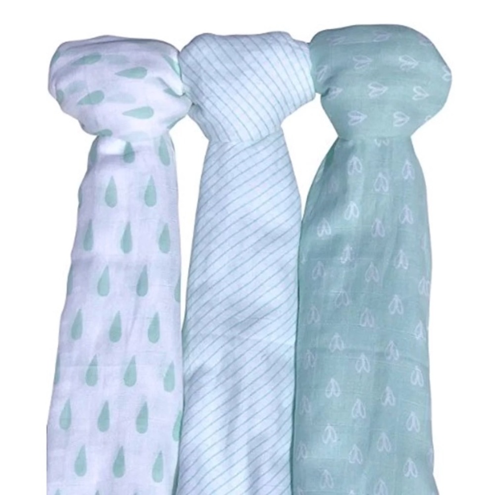 NWT Muslin Swaddle baby blankets